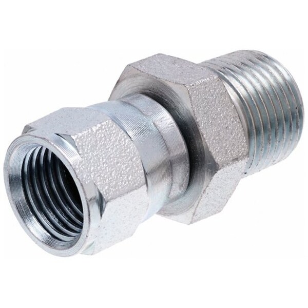 Gates Female Jic 37 Flare Swivel To Male Pipe Coupl/Adapter, G60520-0806 G60520-0806 - main